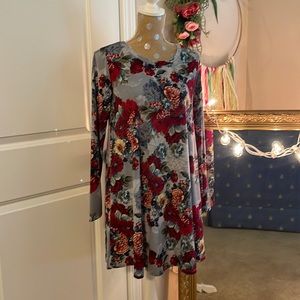 Yee small beautiful dress or long shirt, perfect to go with tights!